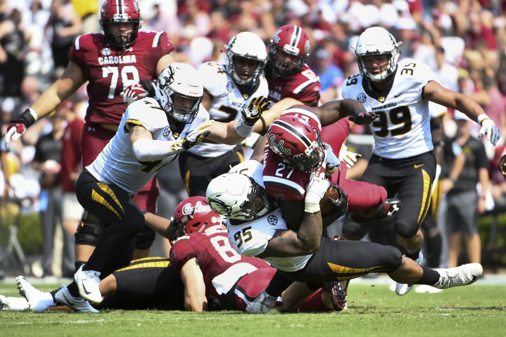 Missouri South Carolina Football
